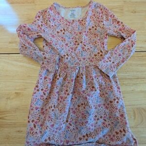 Carter's 6/6X Floral Long Sleeve Dress